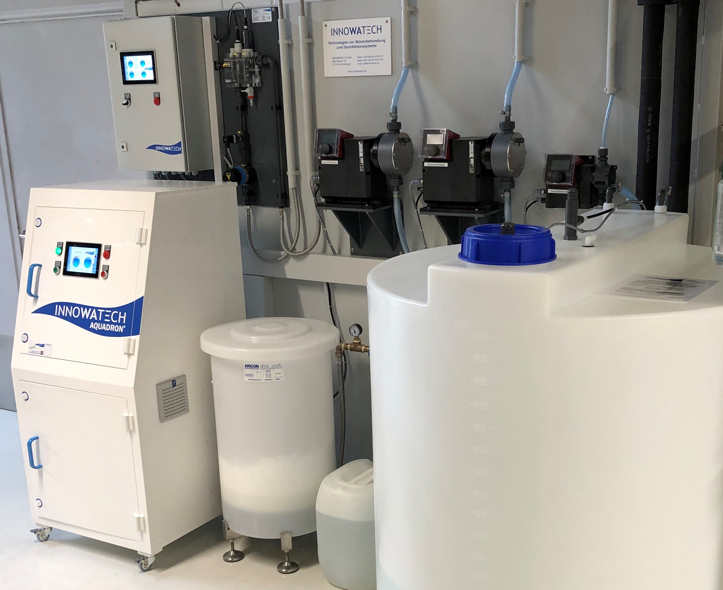 Kühlwasserbehandlung in einem Werk der Robert Bosch GmbH