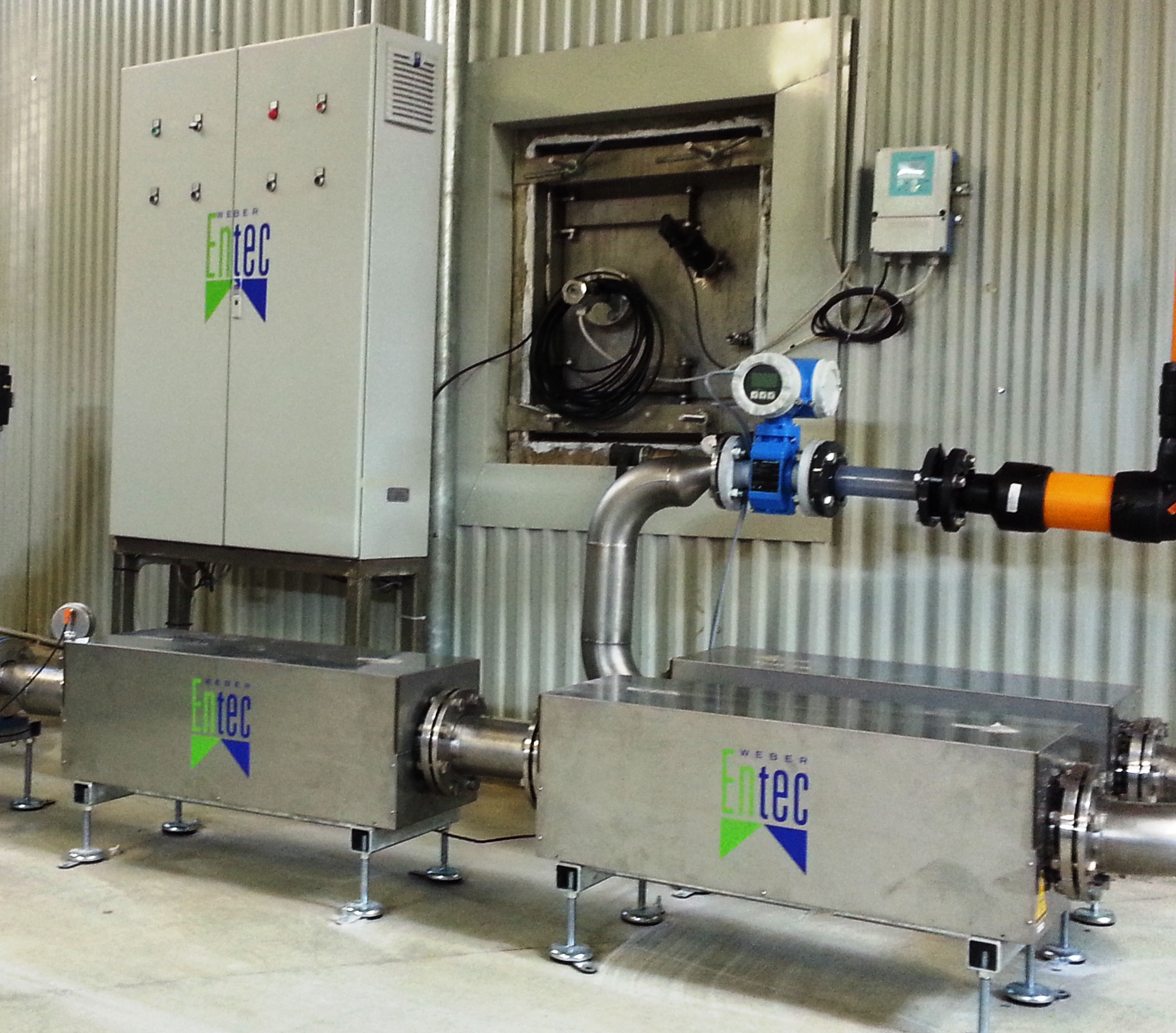 ULTRASONIC DISINTEGRATION SYSTEMS FOR SEWAGE AND BIOGAS PLANTS