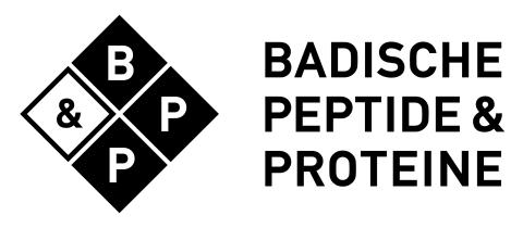 Logo Badische Peptide und Proteine (BPP) GmbH