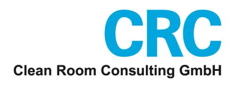 Logo CRC Clean Room Consulting GmbH - Gesellschaft für Reinraumtechnik